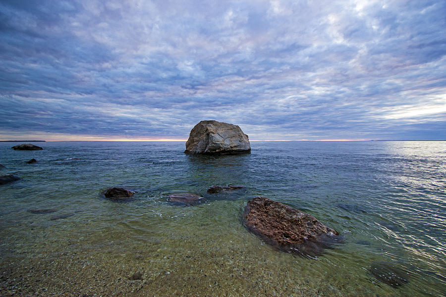Diving Rock Photograph by Robert Seifert