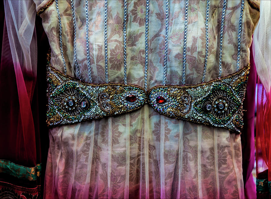 Diwali Festival NYC 2017 Dress Detail Photograph by Robert Ullmann