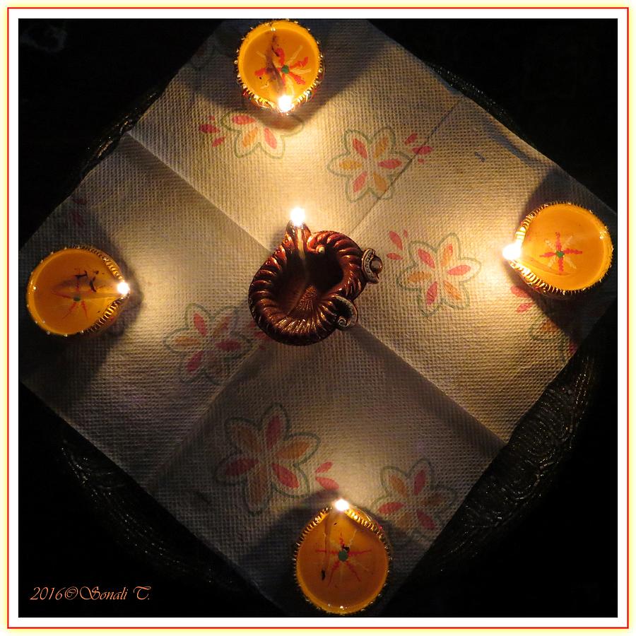 Diwali Lamps Photograph by Sonali Gangane