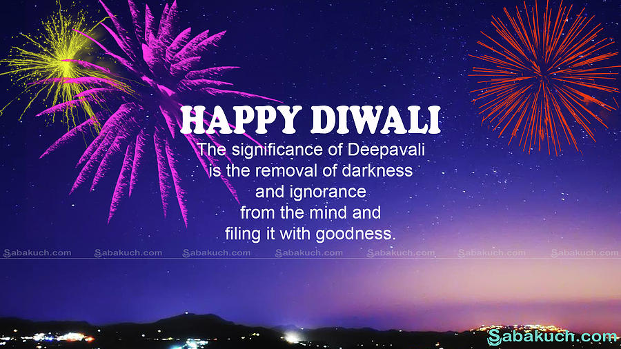 Diwali Wishes Greeting Cards or Deepawali Wallpaper Photograph by Rajesh  Reddy - Fine Art America