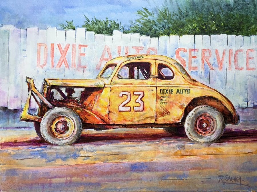 Dixie Auto #23 Painting by Ronald Shelley