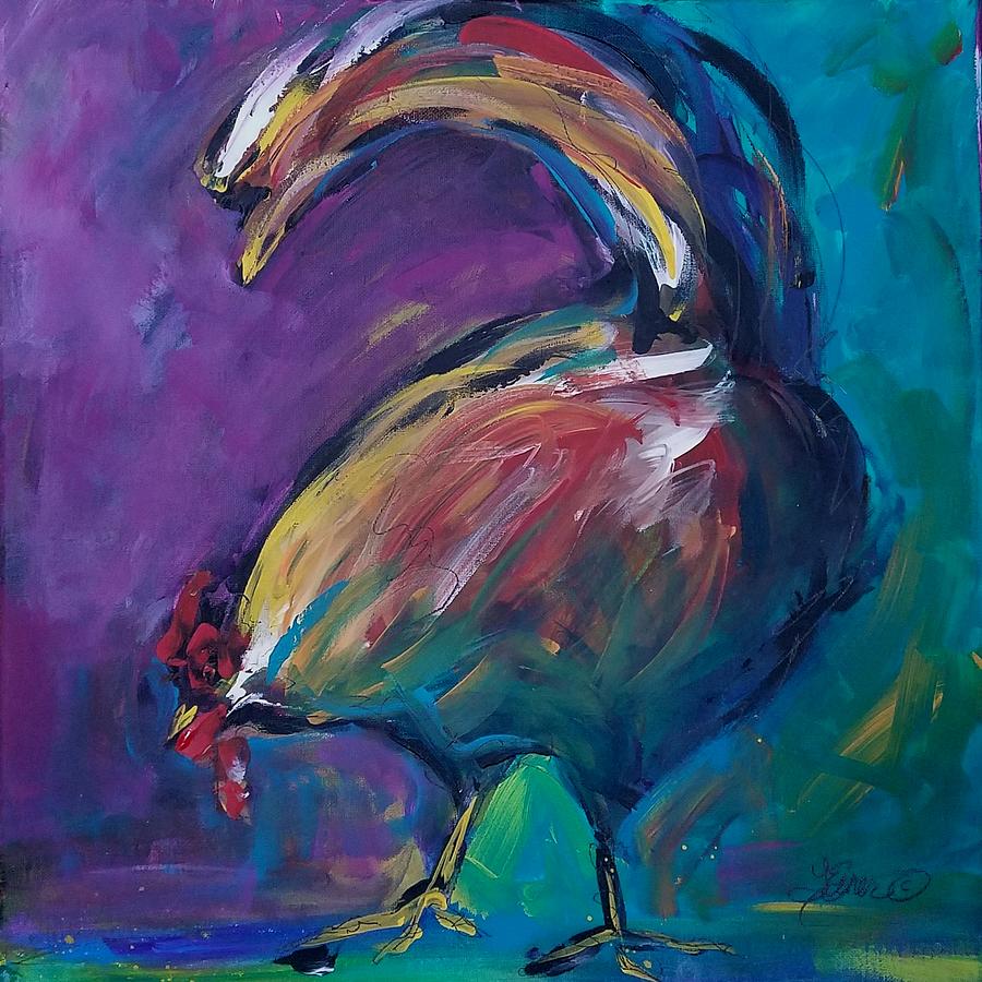 Dixie Chick Painting by Terri Einer