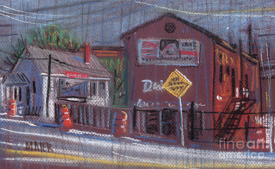 Commercial Drawing - Dixie Exterminators by Donald Maier