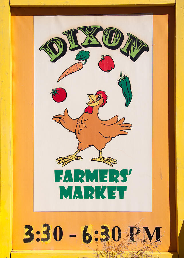 Dixon Farmers Market Photograph by Britt Runyon