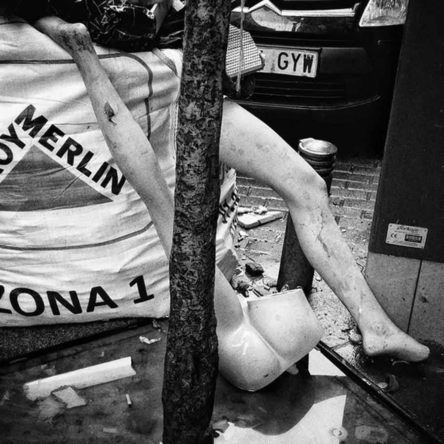 City Photograph - Diy
#legs #body #mannequin #garbage by Rafa Rivas