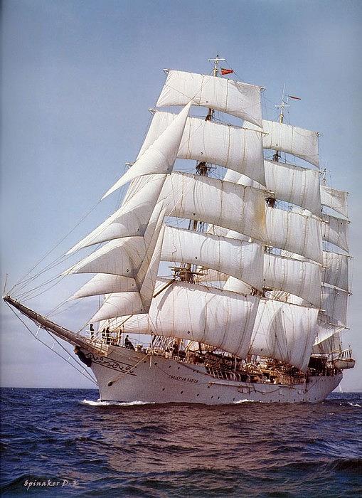 dk tall ships christian radich full rig lyr 1937 D K Spinaker Digital ...