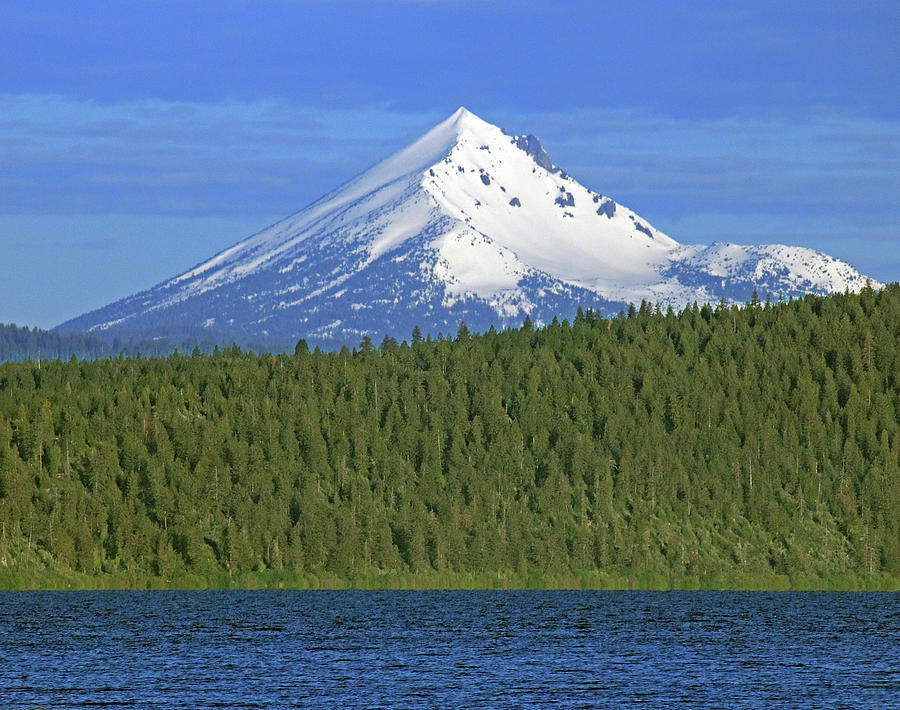DM5772 Mt. McLoughlin Photograph by Ed Cooper Photography