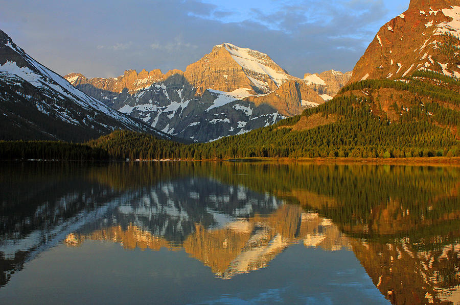 DM8004 Mt. Gould Sunrise Reflect Photograph by Ed Cooper Photography