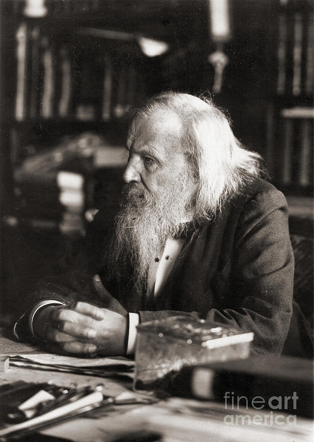 Dmitri Mendeleev, Chemist Photograph by Science Source