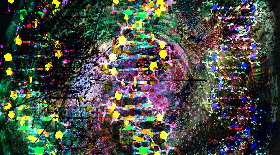 DNA Dreaming 7 Digital Art by Russell Kightley