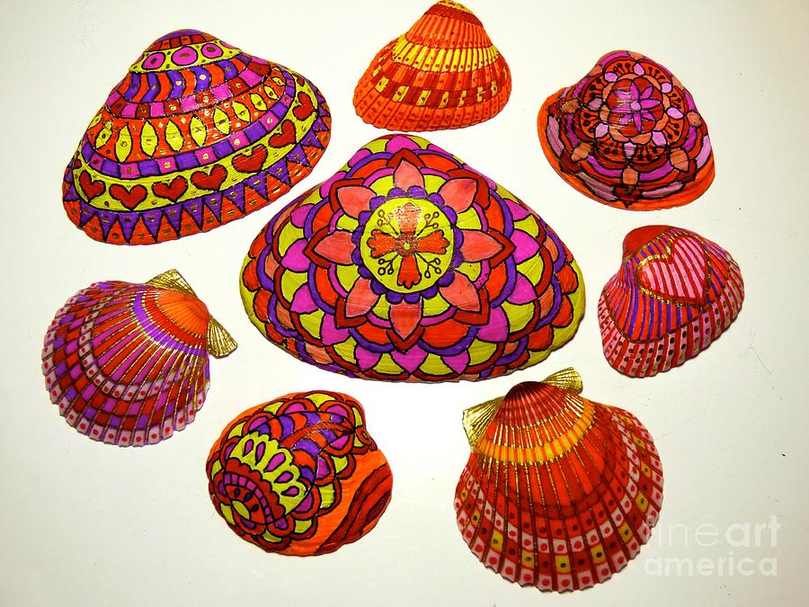 Do-It-Yourself Colored Shells Photograph by Jean Wright