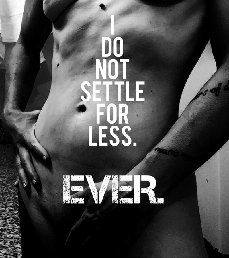 Do Not Settle Photograph by Sara Young