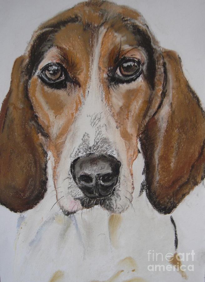 Do you love me? Pastel by Angela Cartner
