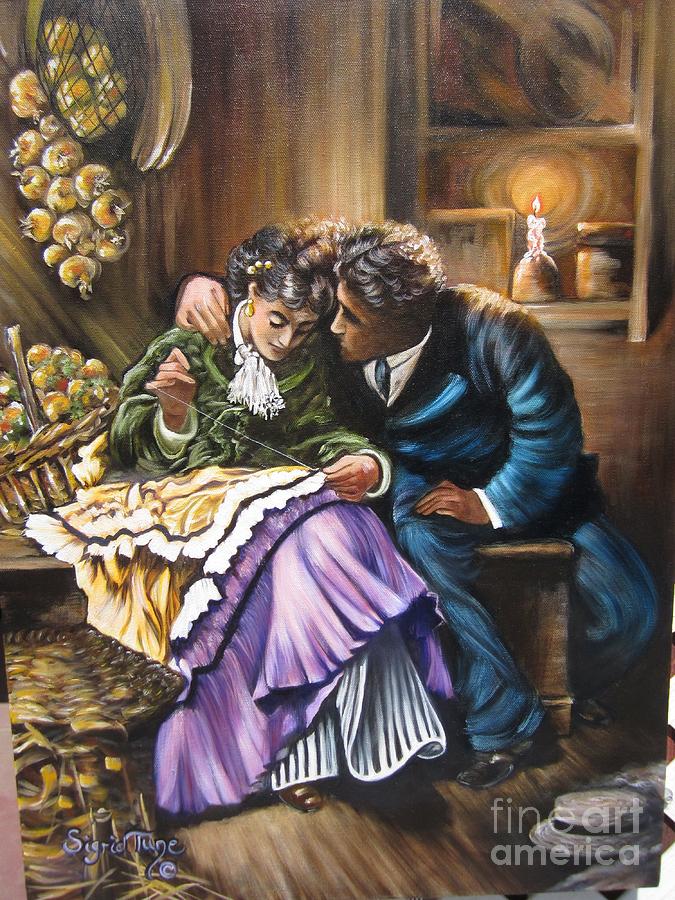American History    Will You Marry  Me? Painting