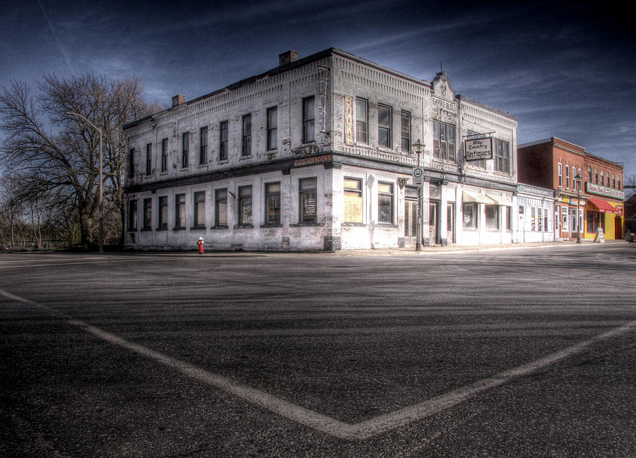 Do you remember the good old days before the ghost town Photograph by Russell Styles