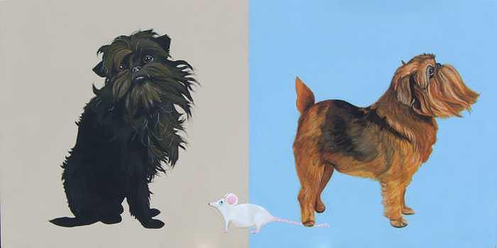 Do You Smell a Rat Painting by Destiny Schwartz Do You Smell a Rat Painting by Destiny Schwartz