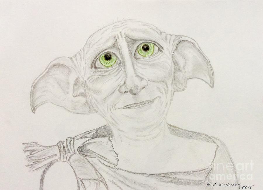 Dobby - Harry Potter Embroidered Patch - EmbroSoft