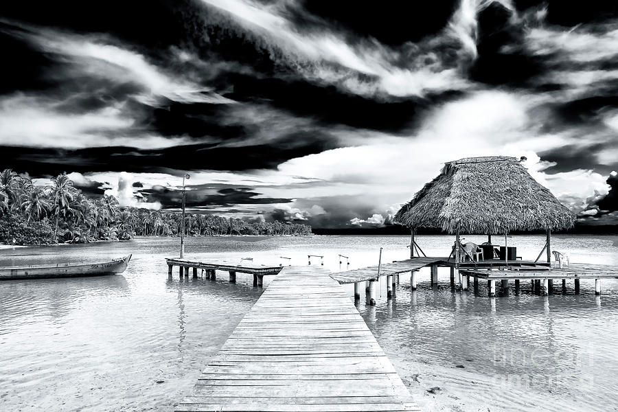 Dock at Bocas del Drago Panama Photograph by John Rizzuto