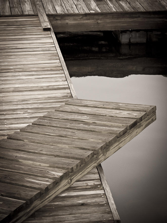 Dock Photograph by Laurie Hasan