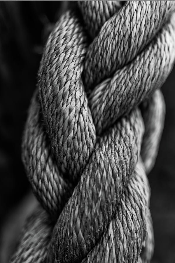 Rope Photograph - Dock Line by Rick Berk