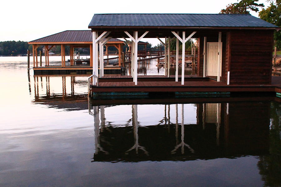 Dock Reflections Photograph by Catie Canetti