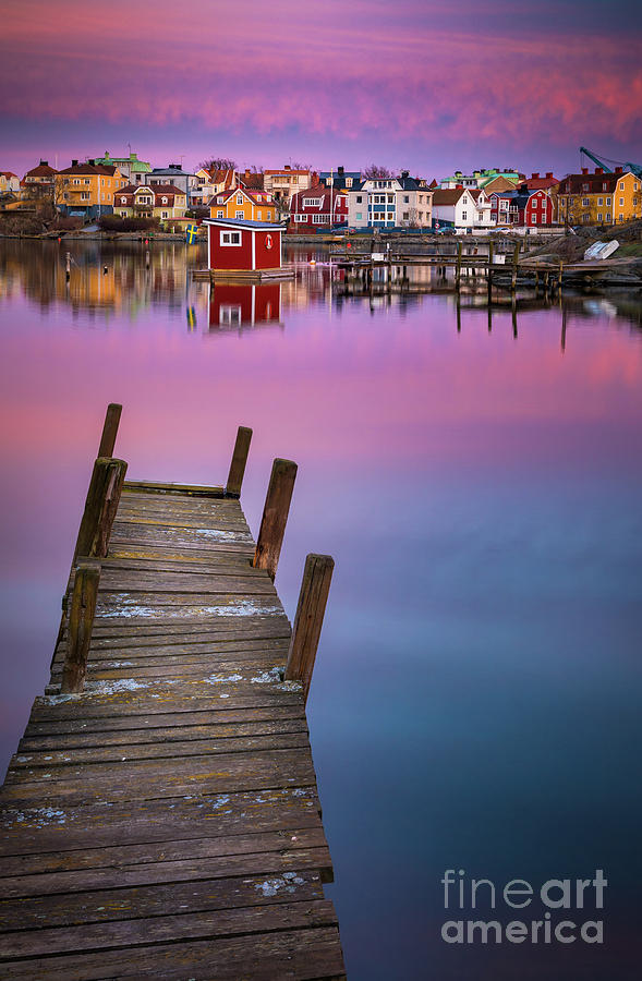 Dock Serenity Photograph by Inge Johnsson