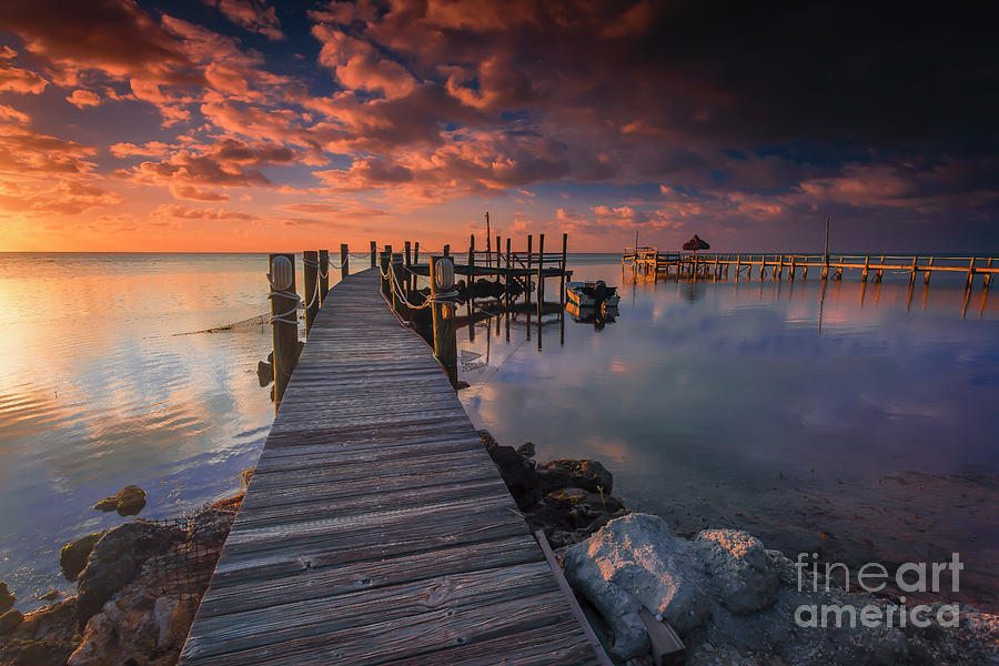 Pier Photograph - Docks ahoy by Marco Crupi