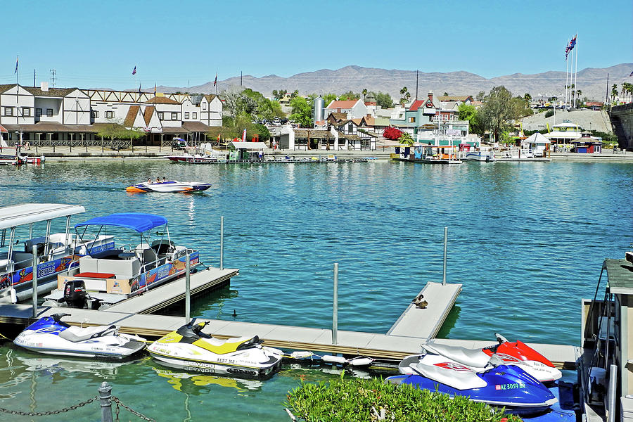 Docks in Lake Havasu City, Arizona Photograph by Ruth Hager Fine Art