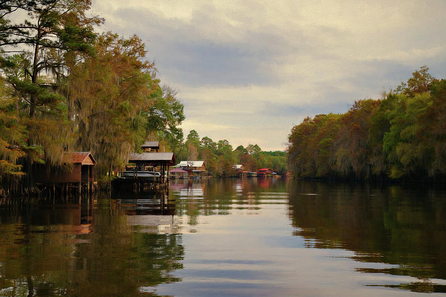 Docks On The Bayou Photograph by Lana Trussell