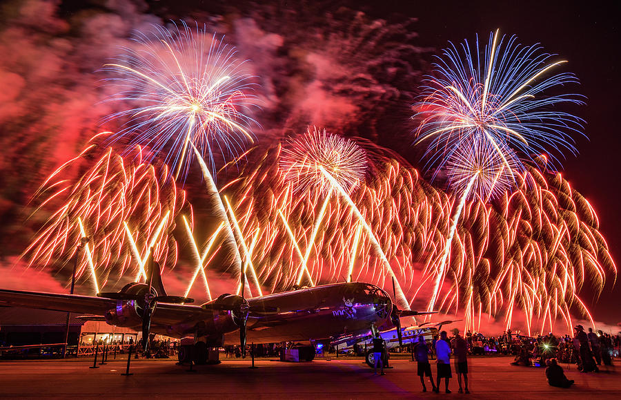Docs Fireworks Photograph by David Hart