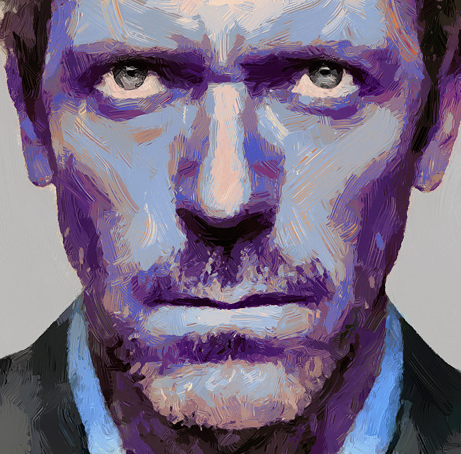 Doctor Gregory House 1 Digital Art by Yury Malkov - Fine Art America