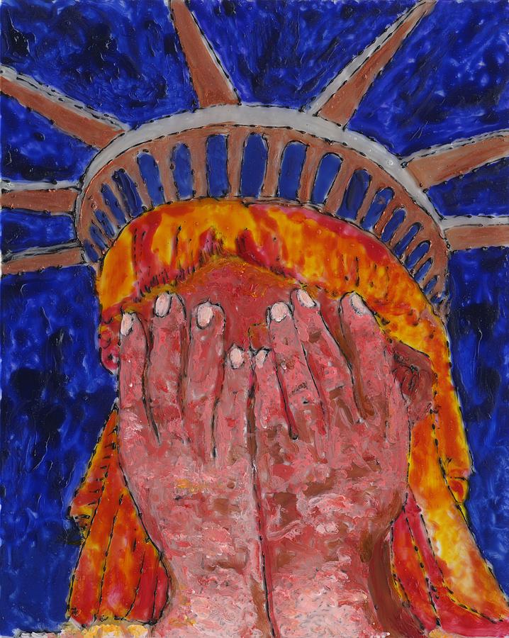 Liberty Painting - Doctor My Eyes by Phil Strang