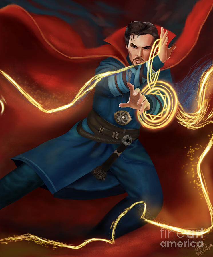 Doctor Strange Digital Art by Abigail McIntyre - Pixels