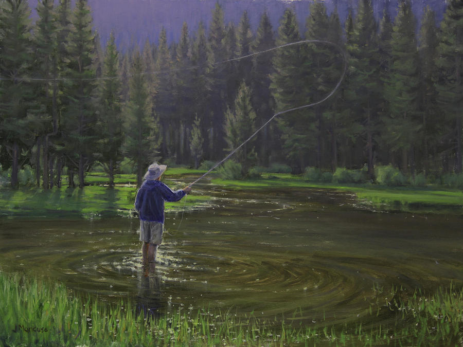 Fly Fishing Painting - Doctors Orders by Joe Mancuso Fly Fishing Painting - Doctors Orders by Joe Mancuso