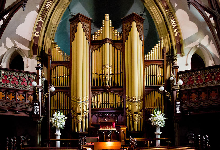 Dodd pipe organ Kent Town Adelaide Photograph by Jenny Setchell