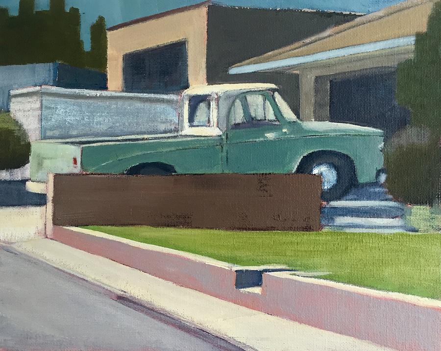 Dodge 100 in Repose Painting by Richard Willson