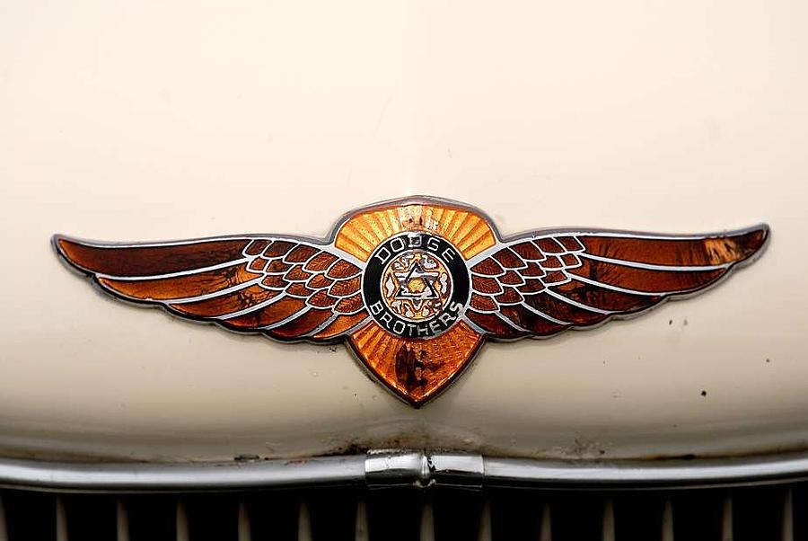 Dodge brothers emblem Photograph by David Campione