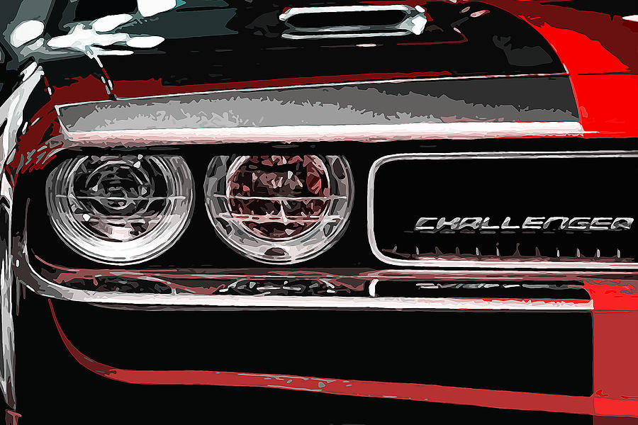 Dodge challenger art