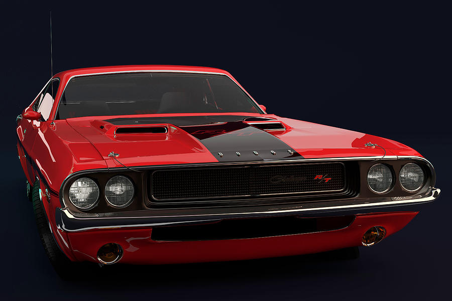 Dodge challenger art