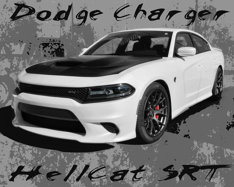 Dodge Charger Hellcat SRT Photograph by Vic Montgomery