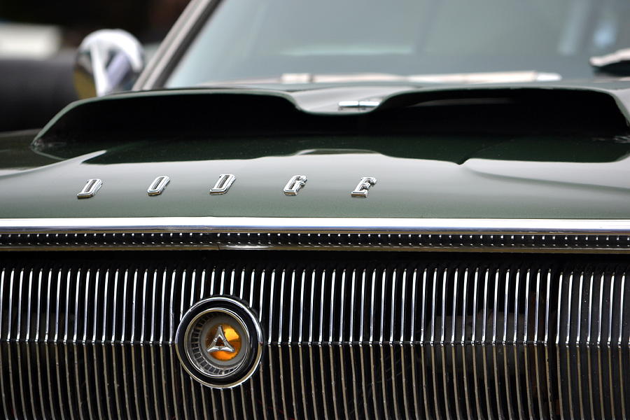 Dodge Charger Hood Photograph by Dean Ferreira