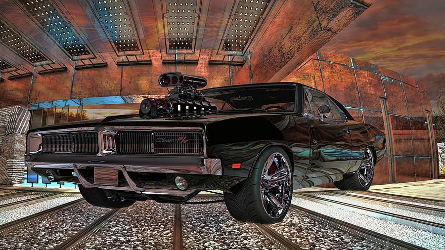 Dodge Charger R/T 1969 Hemi Photograph by Louis Ferreira