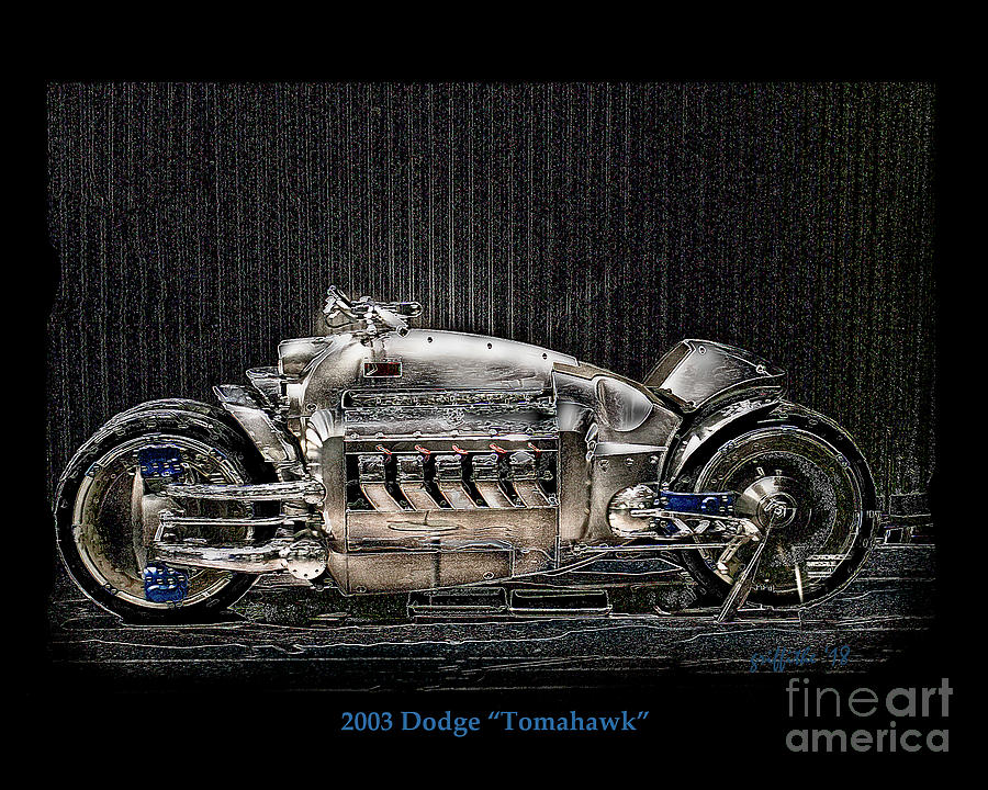 Dodge Tomahawk Photograph by Tom Griffithe