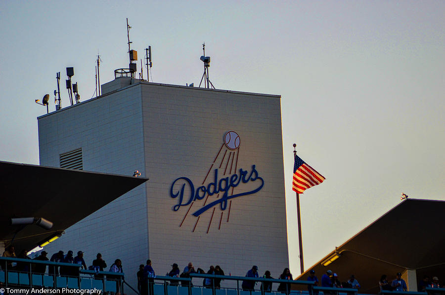 Los Angeles Dodgers Photograph - Dodger Stadium 2 by Tommy Anderson