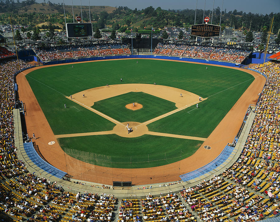 Major League Movie Photograph - Dodger Stadium by Panoramic Images