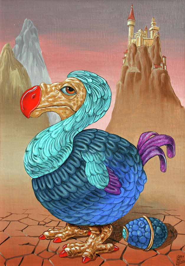 Dodo Painting by Victor Molev