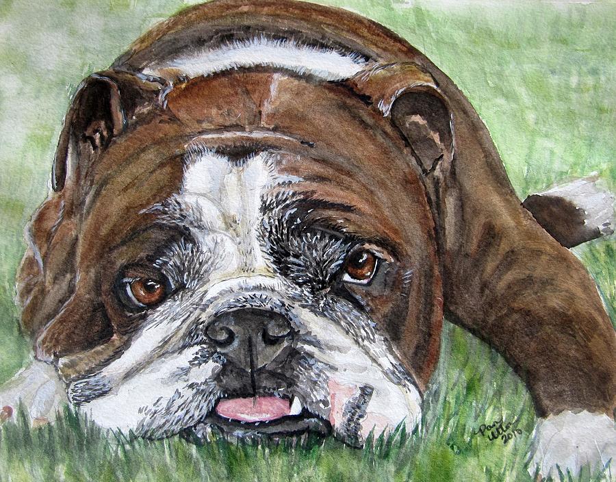 Dog Days Painting by Pam Utton