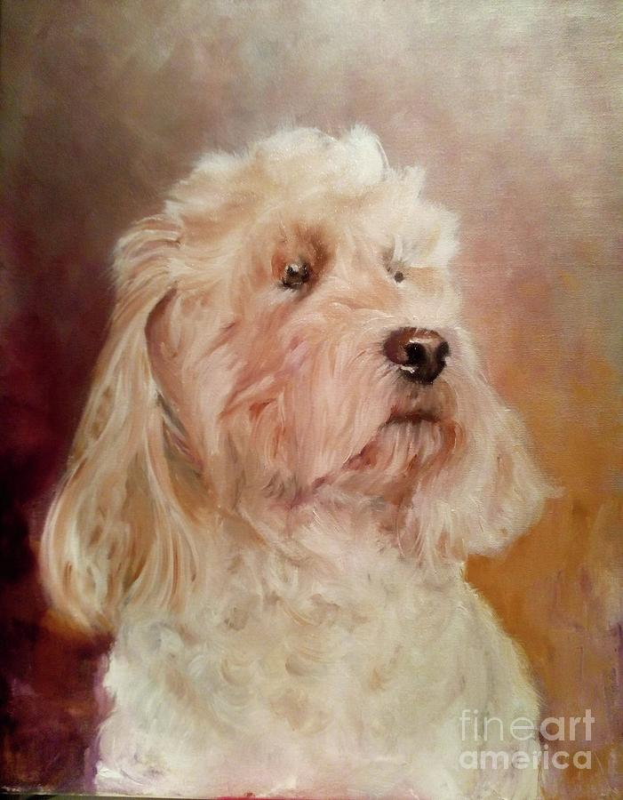 Portrait Painting - Dog Portrait by Julie Bond