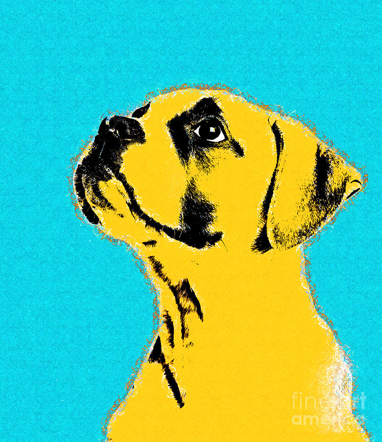 Dog Thing - 01c15a9 Digital Art by Variance Collections