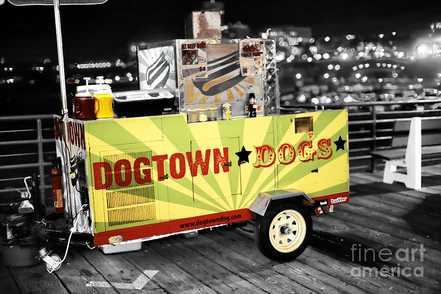 Dogtown Dogs Fusion in Santa Monica Photograph by John Rizzuto